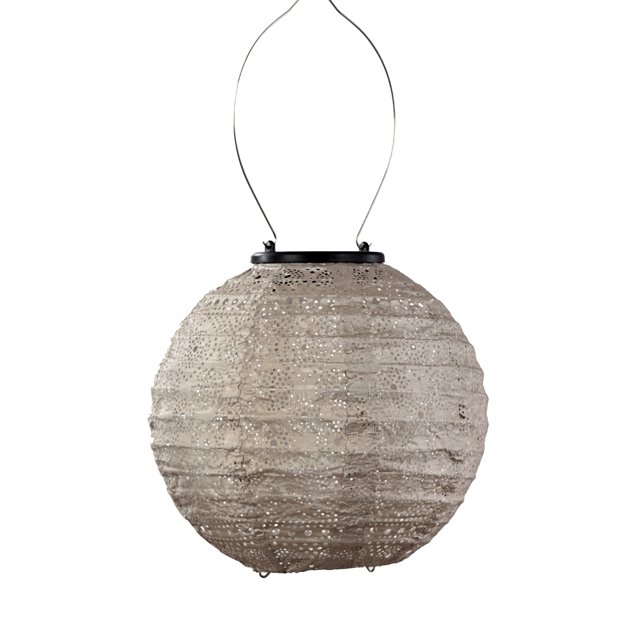 Lantern - Round - 20cm - Light Taupe - Spectare