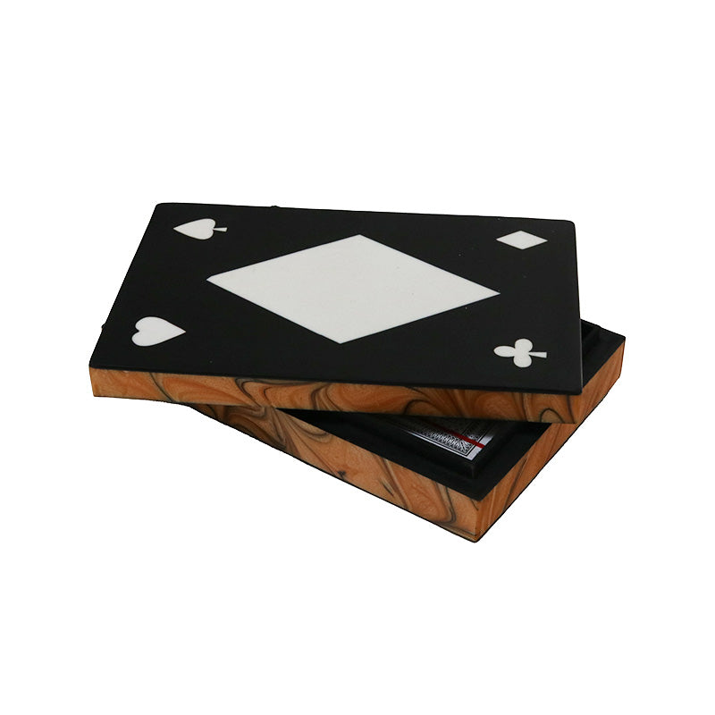 Resin Double card box