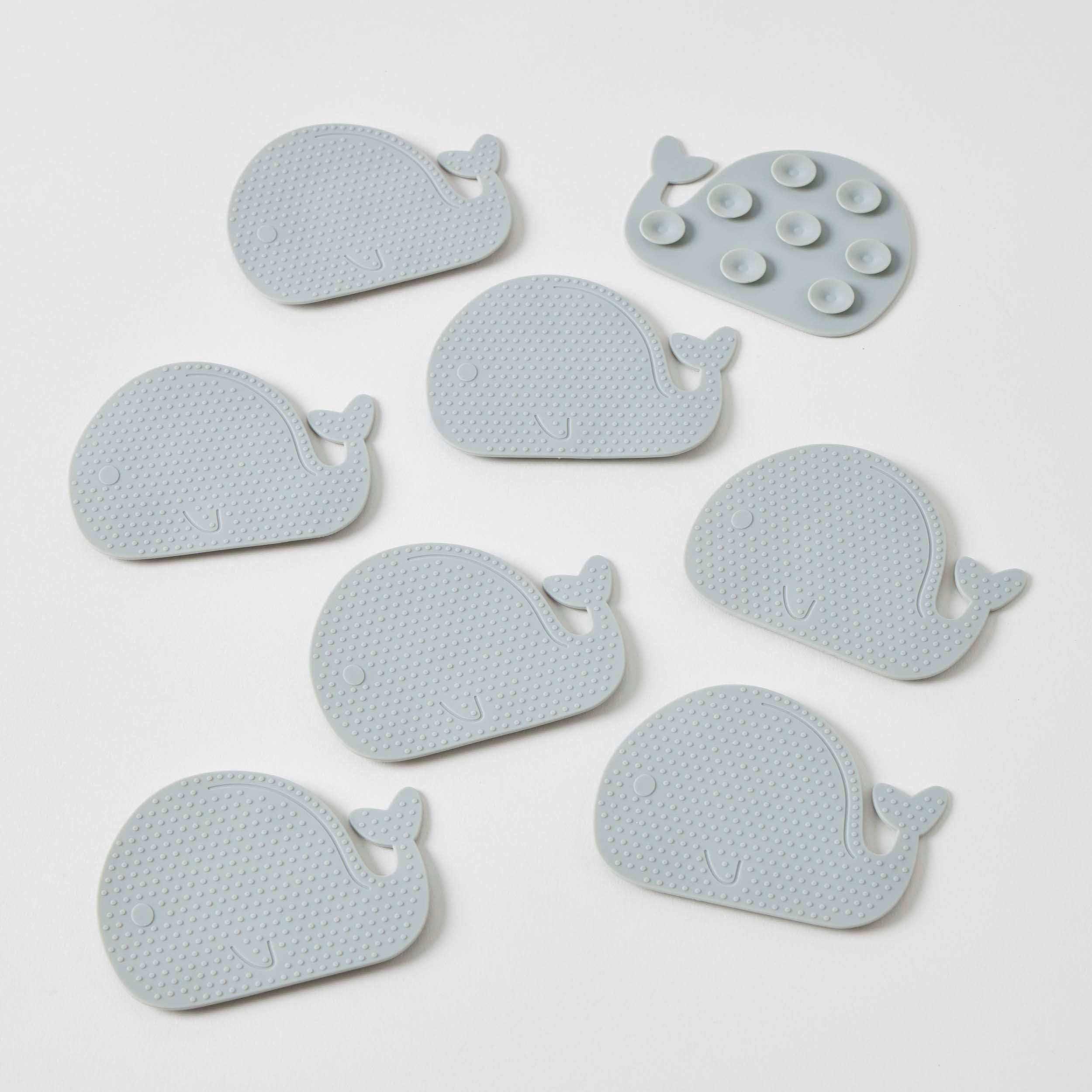 Baby Bath Anti-Slip Pads - Whale s/8