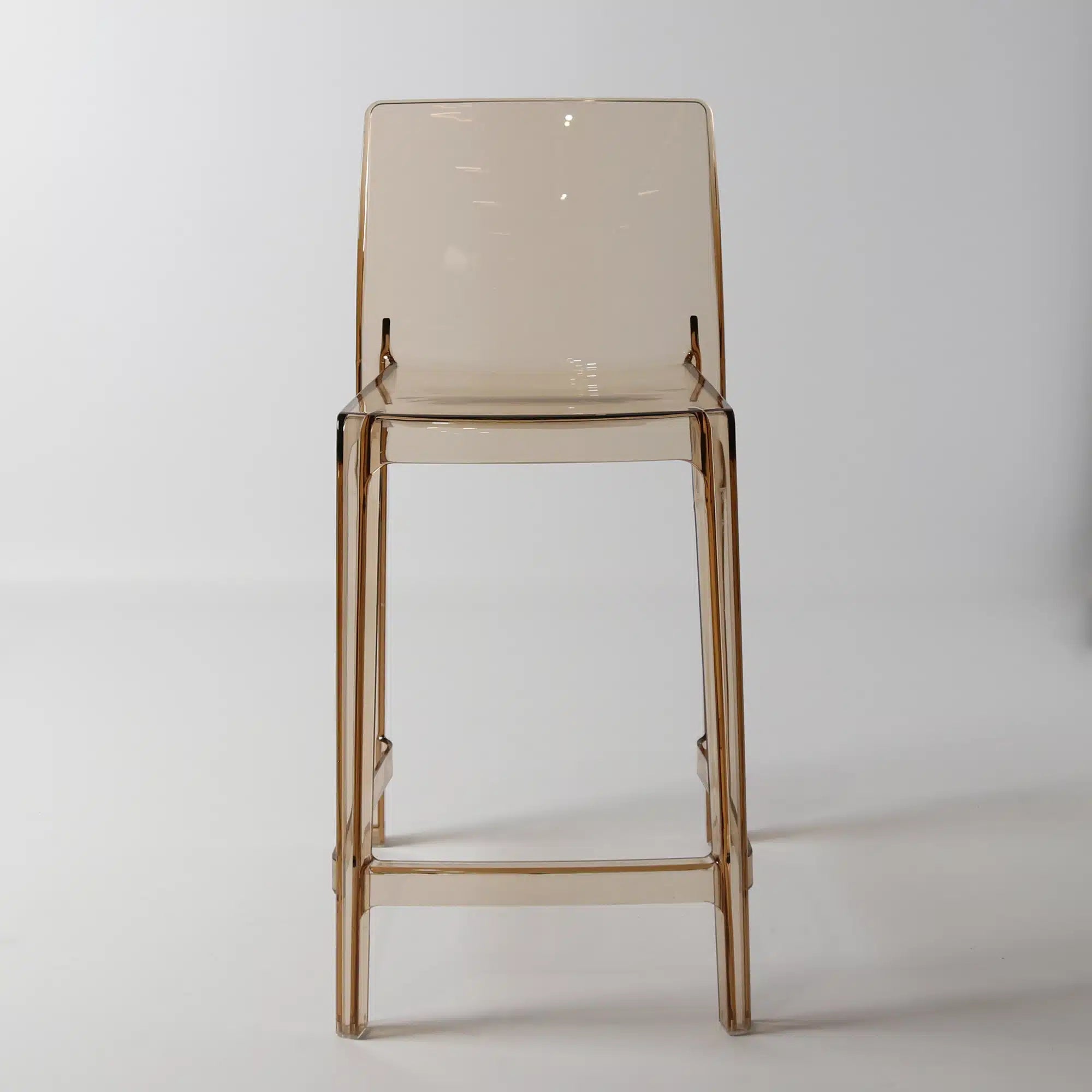 Jupiter barstool SH 65cmTarnsparent amber