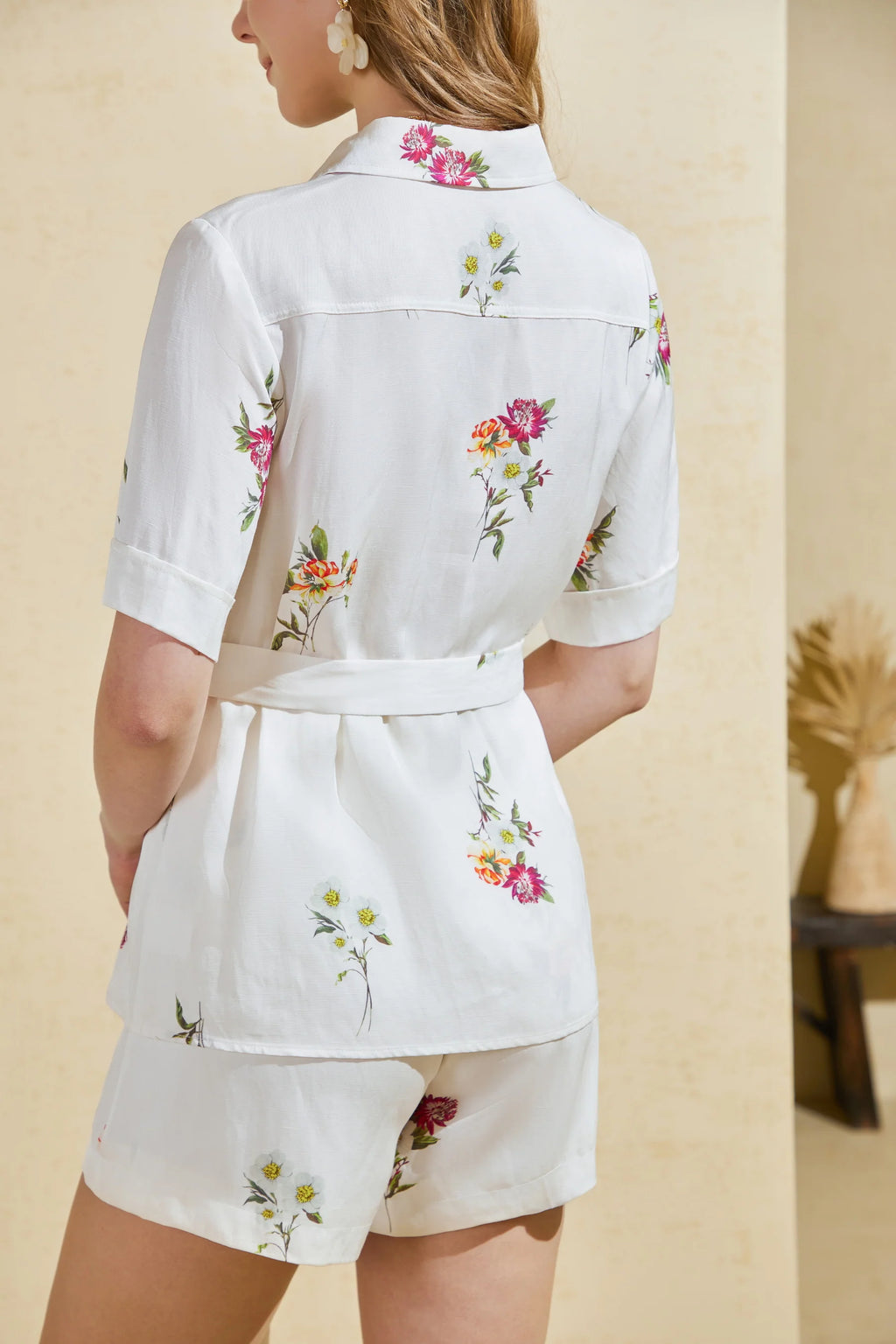 Olivia Floral Printed Shorts 10