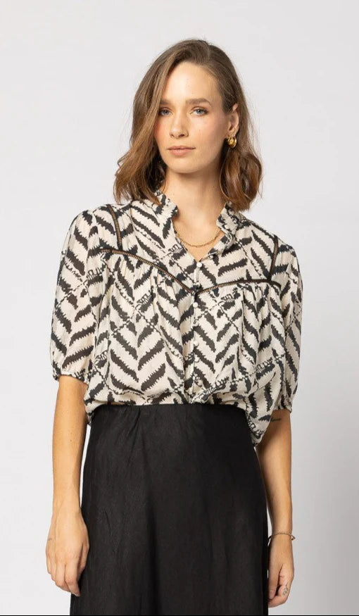 Dalila Top Black Zebra