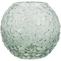 Ombre ball glass vase