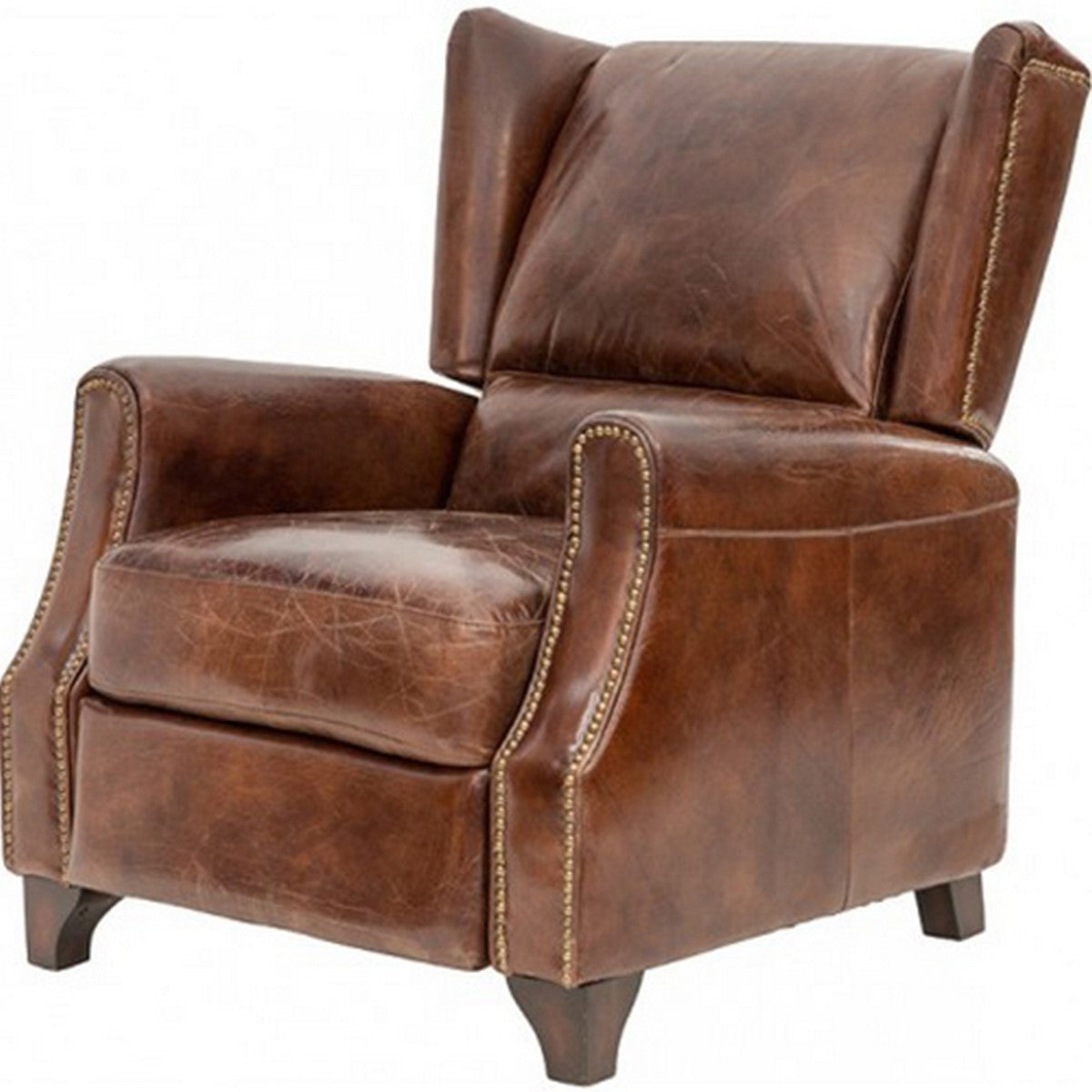 Stratford recliner vintage cigar brown