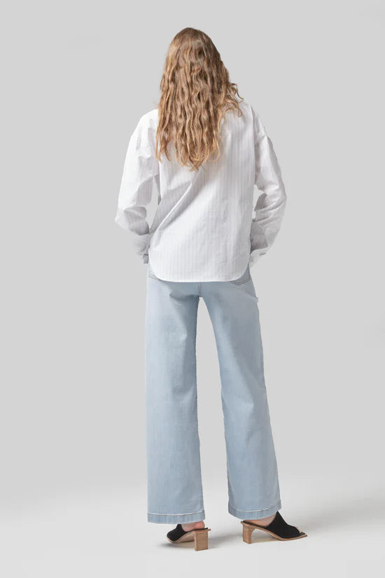 Carrie Sun Bleached Blue Jeans