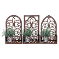 Flowerpot Holder Window Frame - Assorted - 28x14x44cm