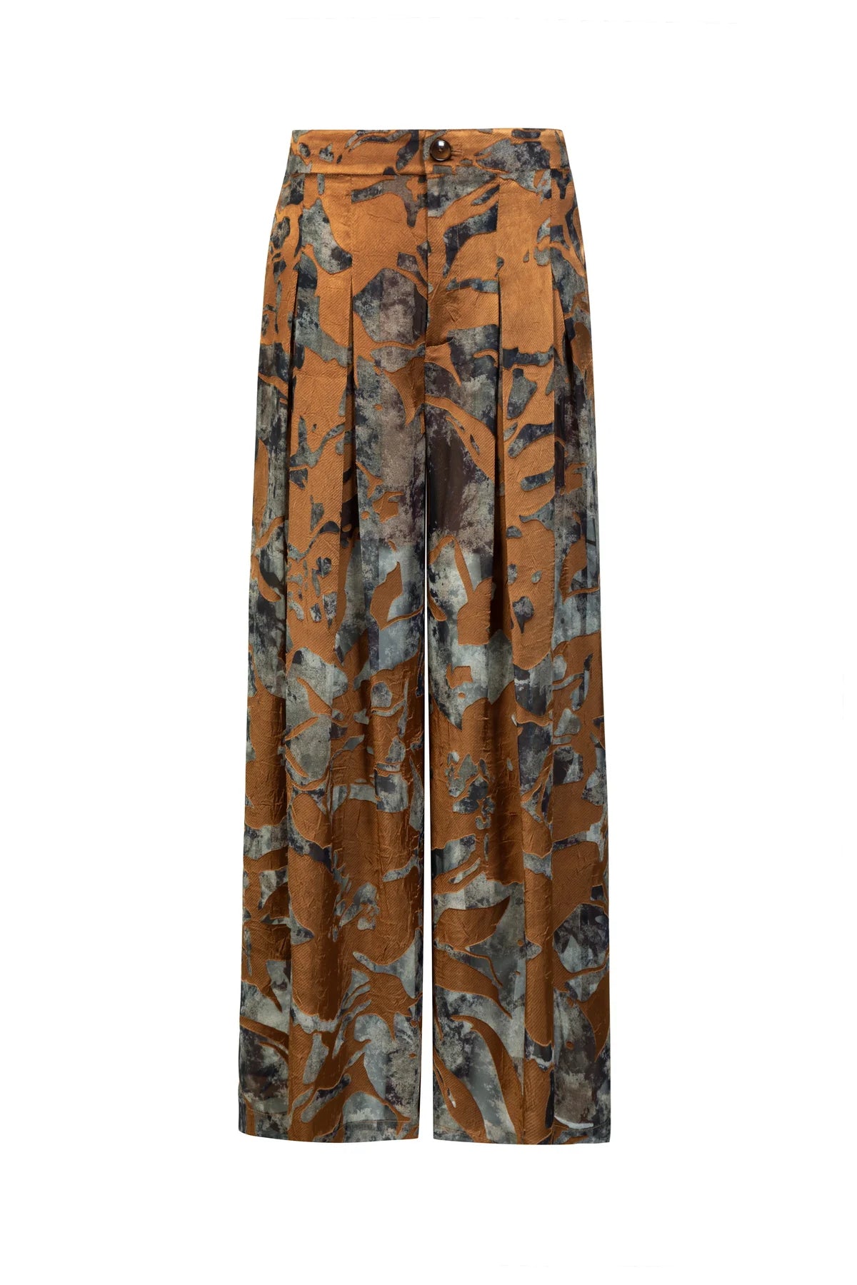 Polka printed pant
