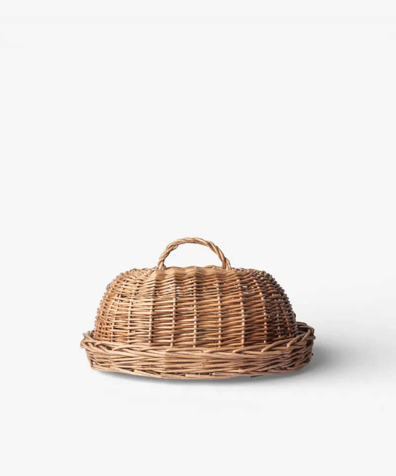 Riviera woven round oval dome small