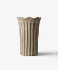 Terra arc planter fluted vase