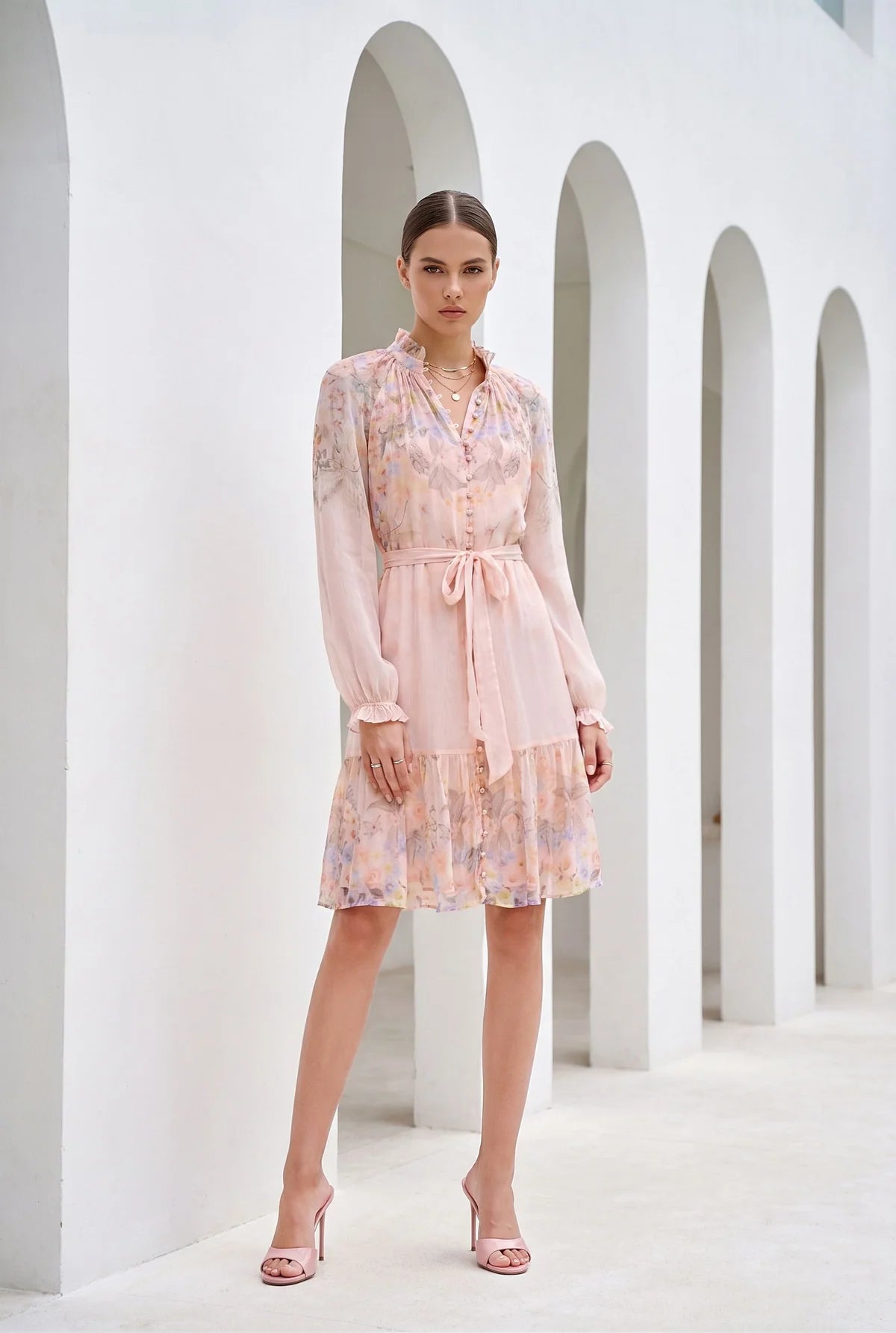 GDS Luna Printed Dress
