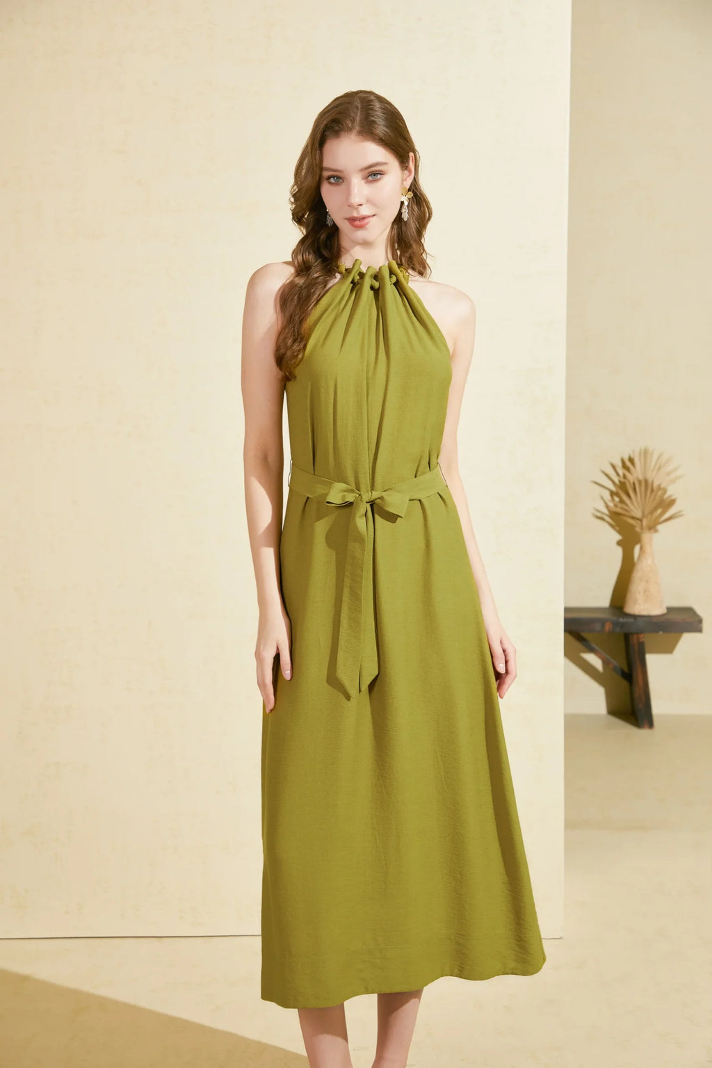 Henry Dress Green Envy