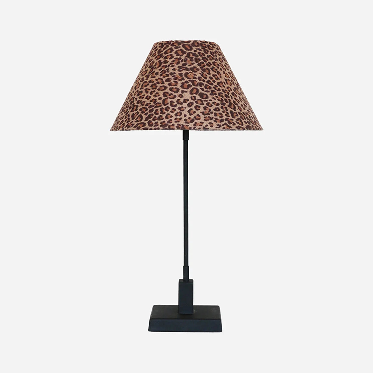 Leopard print lamp shade
