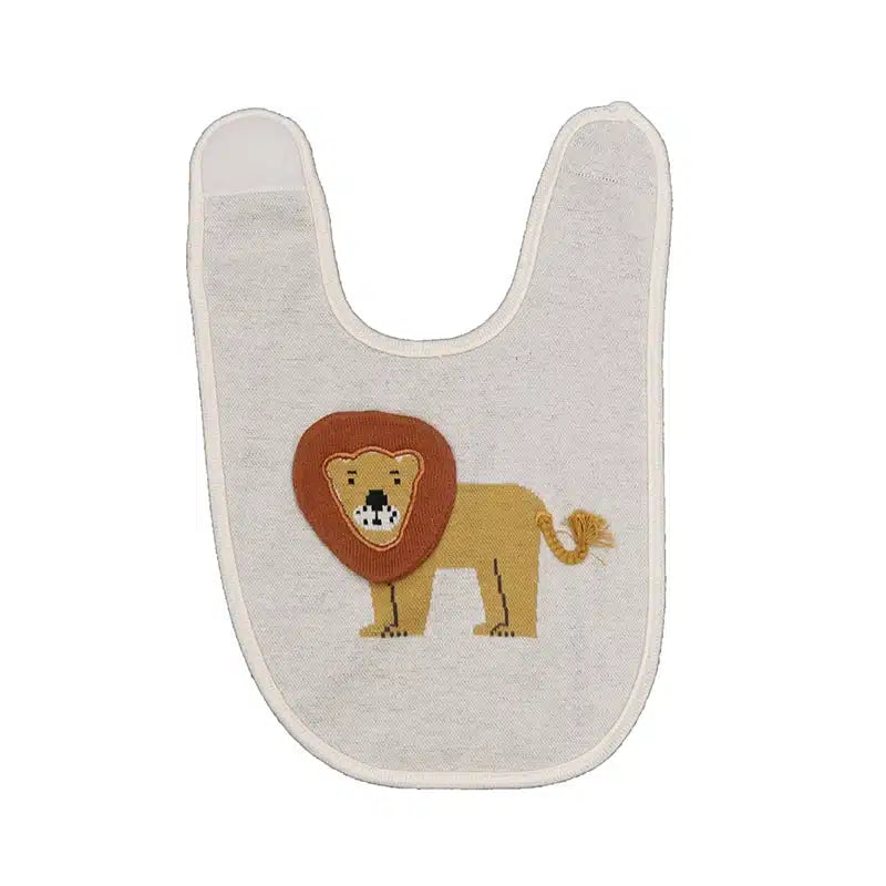 Cotton lion Bib