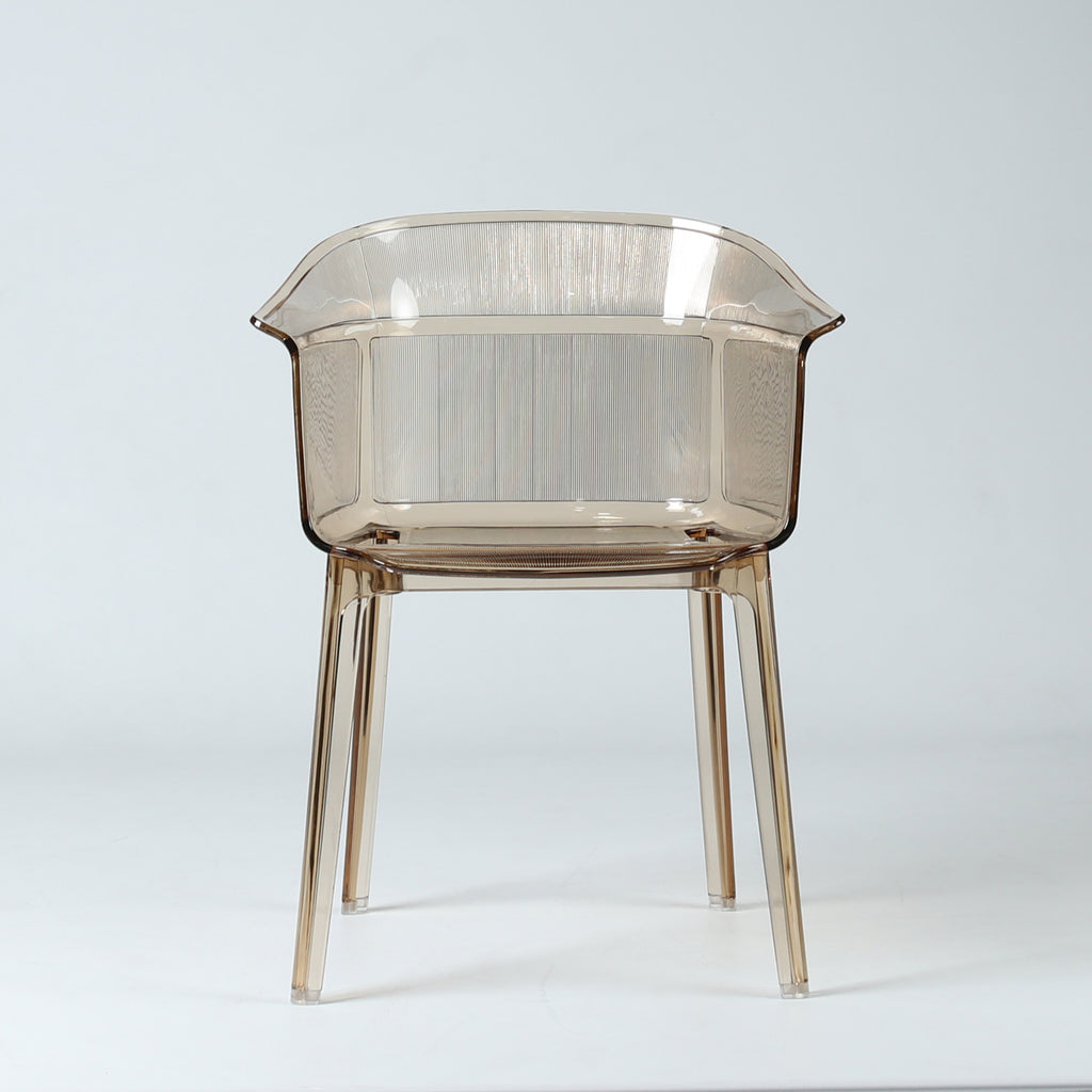 Mars Transparent Chair Amber