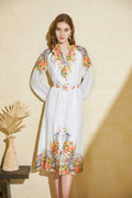 GDS Clothing Perla Printed long dress