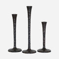 Forged Gothic Style Bronze Candlestick Medium
