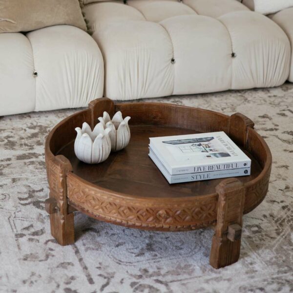 Original chakki table iron detail