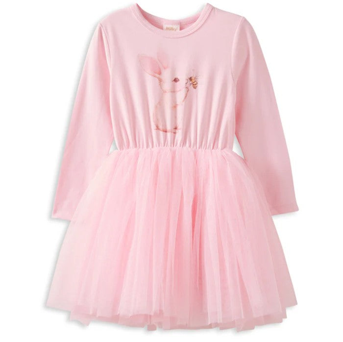 Milky Bunny Kisses Tutu Dress