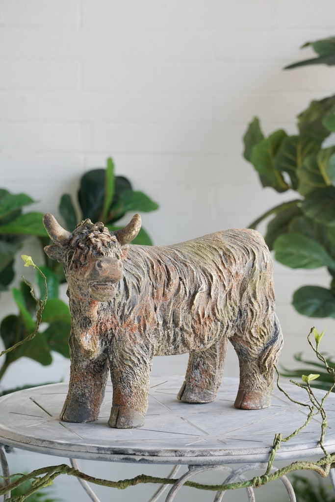 Highland cow figurine