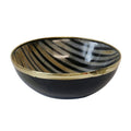 Bombay Horn Bowl W/ Brass Rim