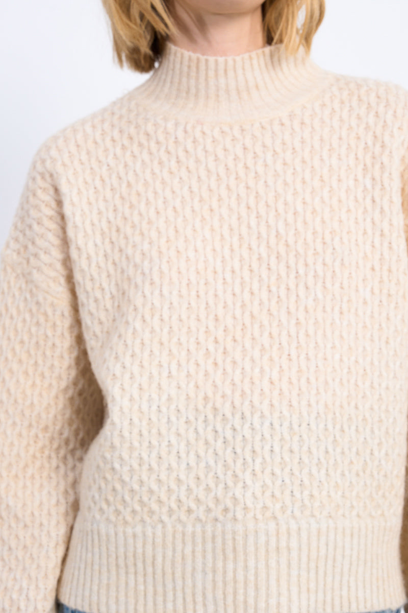 Lili Sidonio Knitted Sweater - Beige