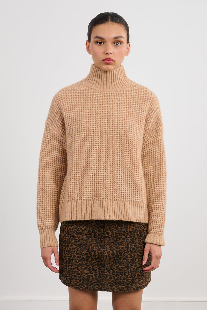 Lili Sidonio Knitted Sweater - Beige