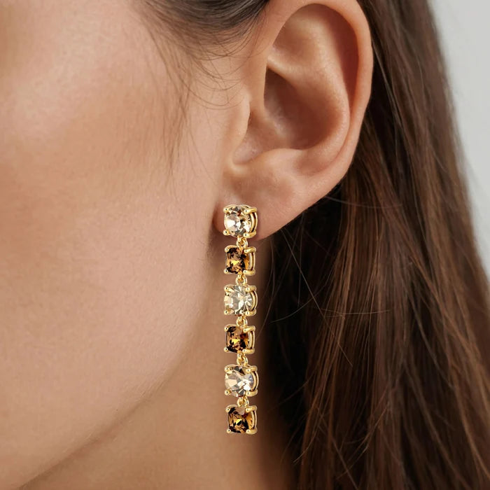 Dyrberg Kern Echo Gold earrings, Golden