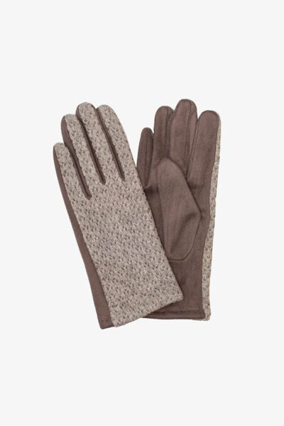 Edith gloves taupe