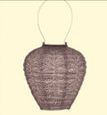 Lantern Balloon 20cm Mauve