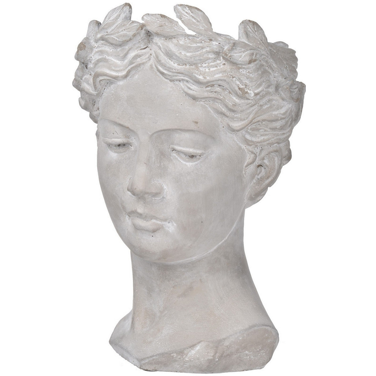 Visage cement vase - large