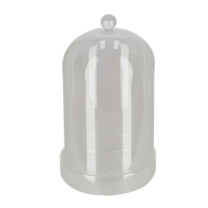 Bell Jar Glass with bowl 13cm