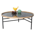 Wooden and Metal Side Table - X Large