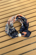 Pearl fasten neck tie valencia