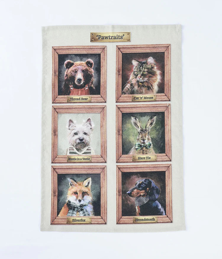 Pawtraits Teatowel
