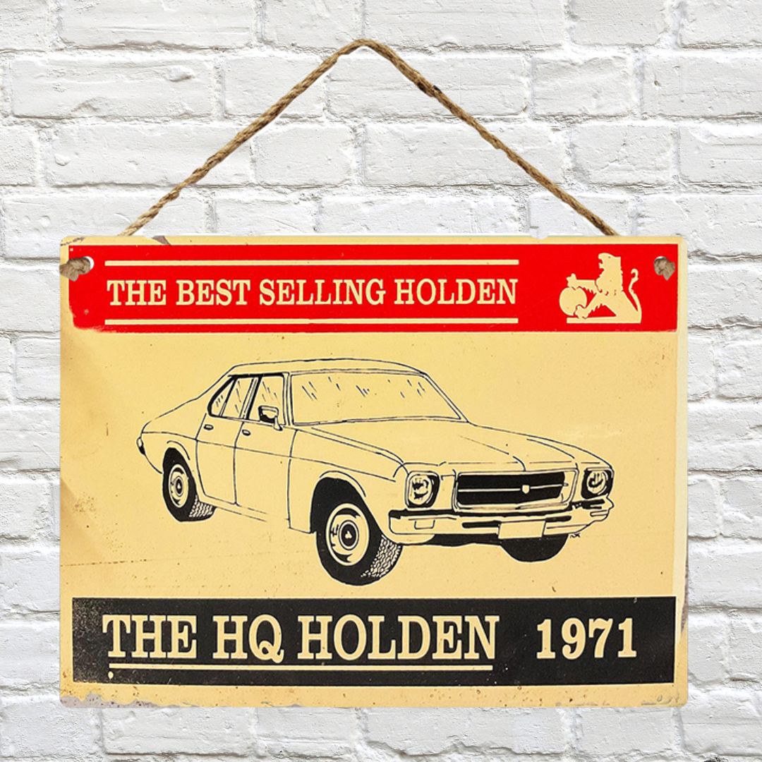 Sign Best Holden 30x40