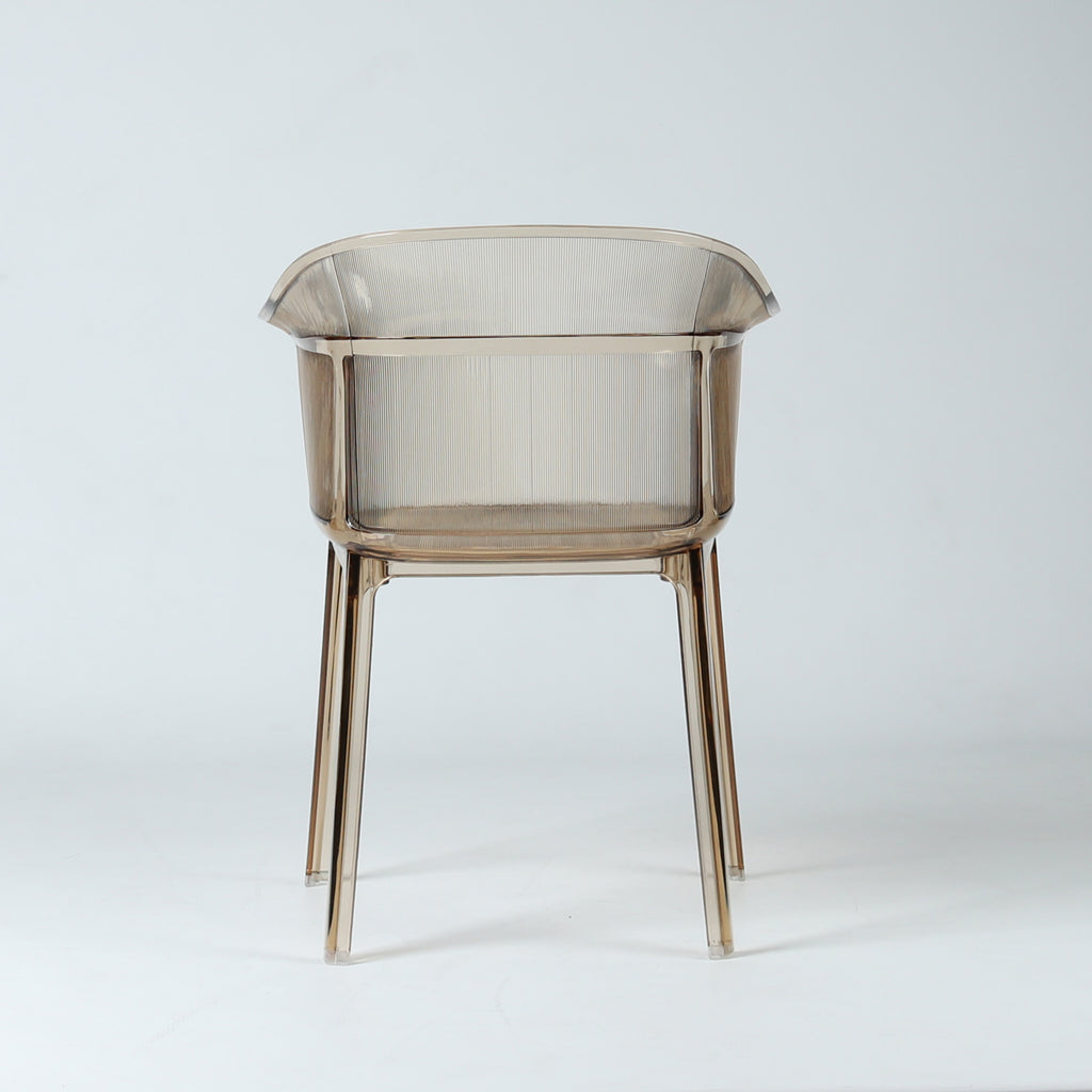 Mars Transparent Chair Amber