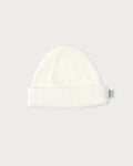 Merino Rib Hat - Cream - 0-6 mos