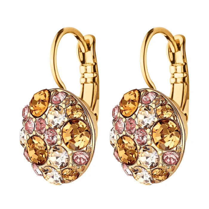 Dyrberg Kern Blost Gold earrings, Golden
