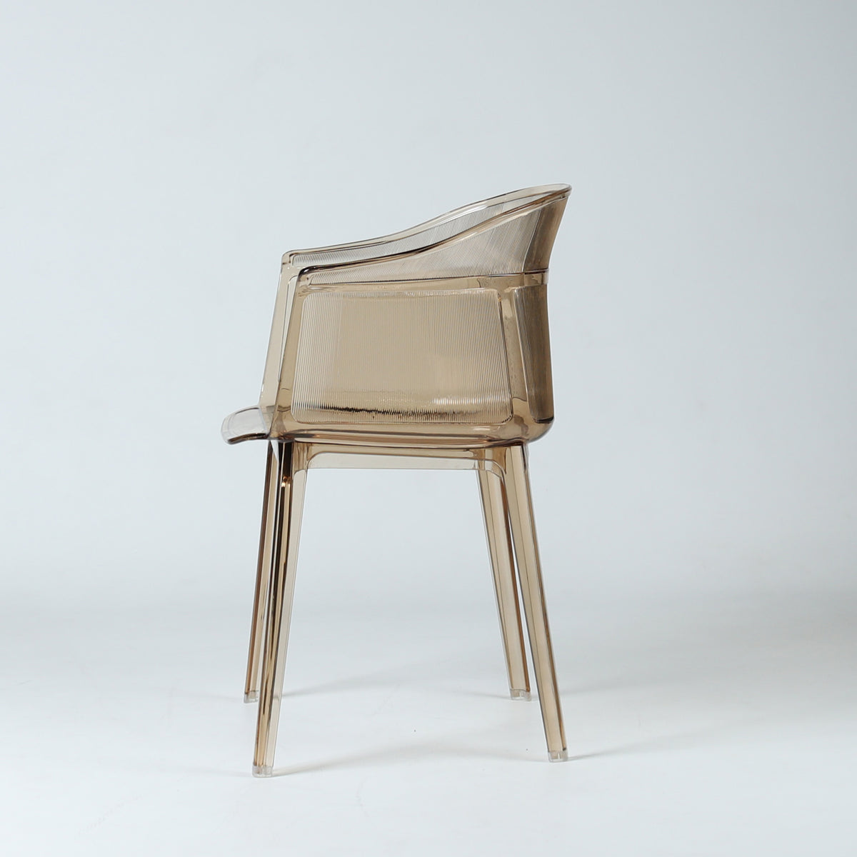 Mars Transparent Chair Amber