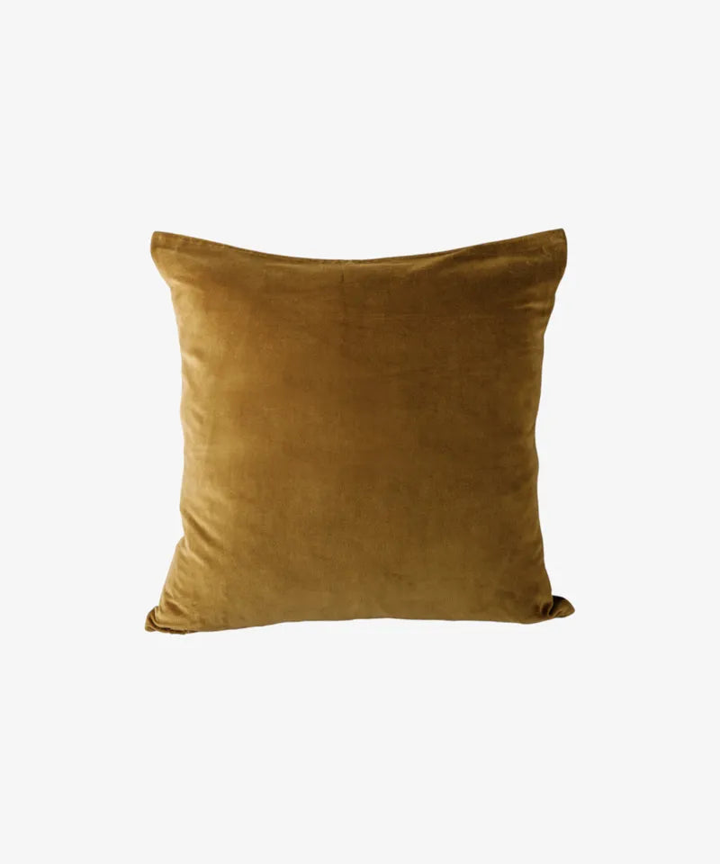 Velvet cushion tobacco