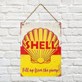 Sign Shell Fill Up  30x40