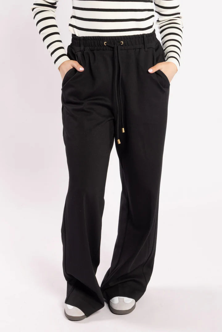 Lake pant - Black Ponti