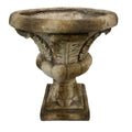 URN  INDOOR & OUTDOOR - ANTIQUE MARBLE MAGNESIA COMPOSITE