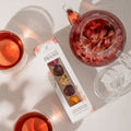 Blooming tea ball glass tube 6pk