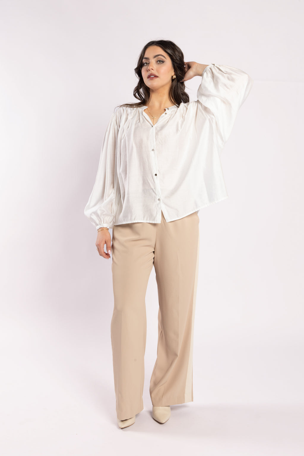 Drama Aritise Blouse - Off White