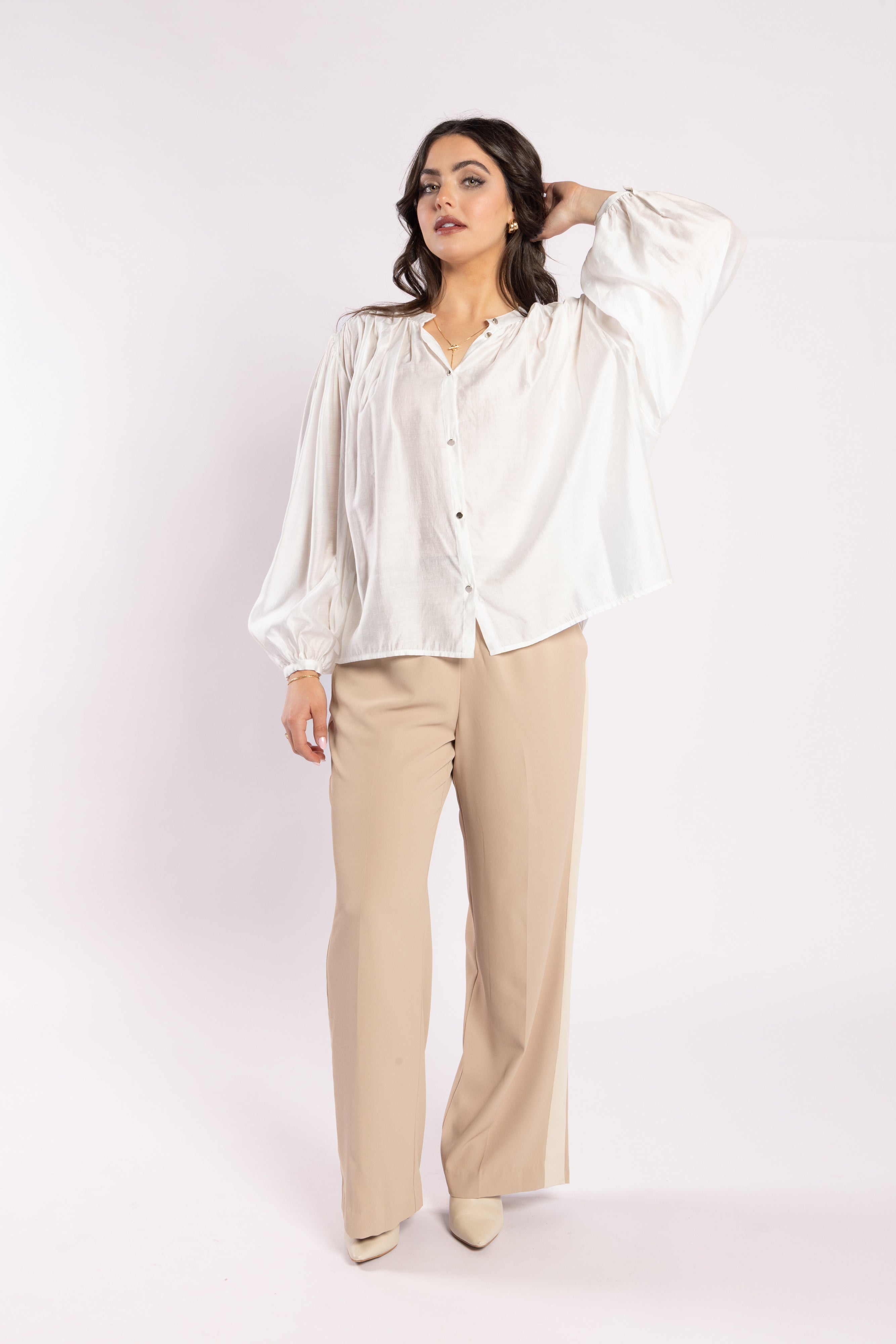 Drama Aritise Blouse - Off White