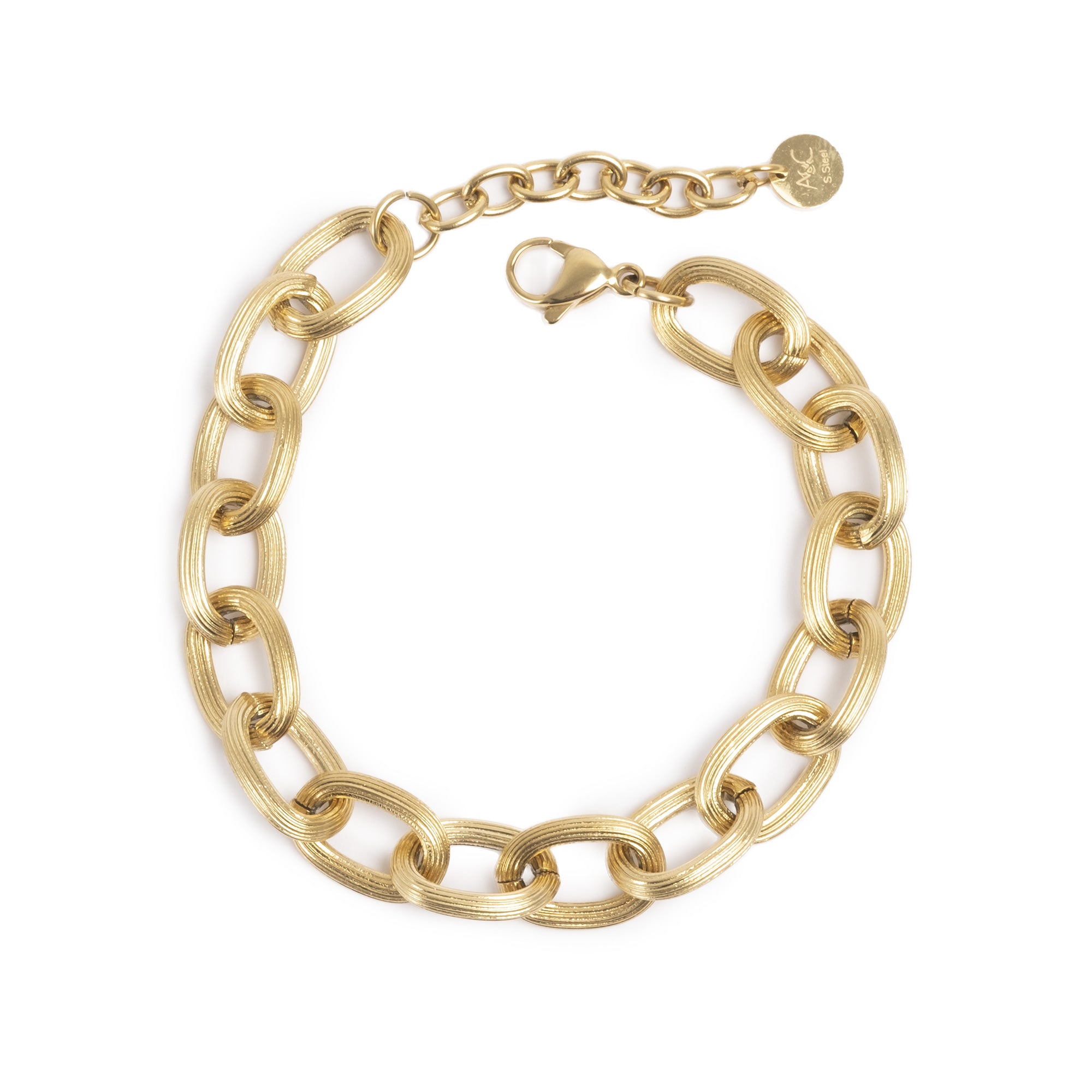 Brushed Link Bracelet