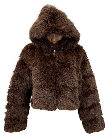 Fur Coat Brown
