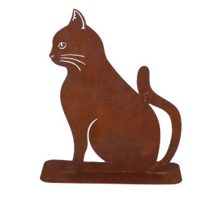 Garden Decoration Cat sitting
