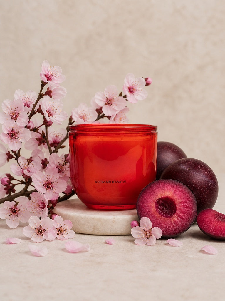 AB core candle 400g mt fuji cherry blossom & ume plum